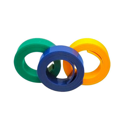 شفرة طباعة الشاشة الحريرية بسطح أملس، صلابة مطاط 60-90 شور أ، مثالية للتحكم الدقيق في الحبر وتدوم طويلاً