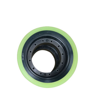 عجلة AGV عالية الحمل قطر عجلة مخصص مصمم لتحسين استقرار المركبة ذاتية التوجيه ومعالجة الحمولة