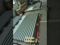 أدوات الفولاذ الثقيلة ذات الاهتزاز المنخفض طبل دوار لنظام نقل