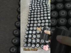 مخصص بولي يوريثان طبل صغير مطاطي عجلة عجلة ميكانوم عجلة عجلة