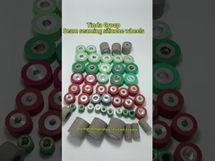 آلة الختم بالهواء الساخن المطاط فوق أسفل عجلات عجلات مع الحد من الضوضاء